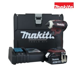 DTD172RFAR สว่านไขควงกระแทกไร้สาย 18V 180N·m BL Red Black Edition พร้อมแท่นชาร์จและแบตเตอรี่